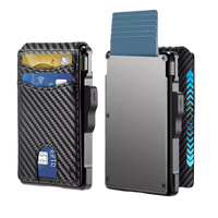 Carbon Fiber Ultra Slim Wallet ? RFID Blocking Minimalist Card Holder