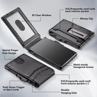 Carbon Fiber Ultra Slim Wallet ? RFID Blocking Minimalist Card Holder